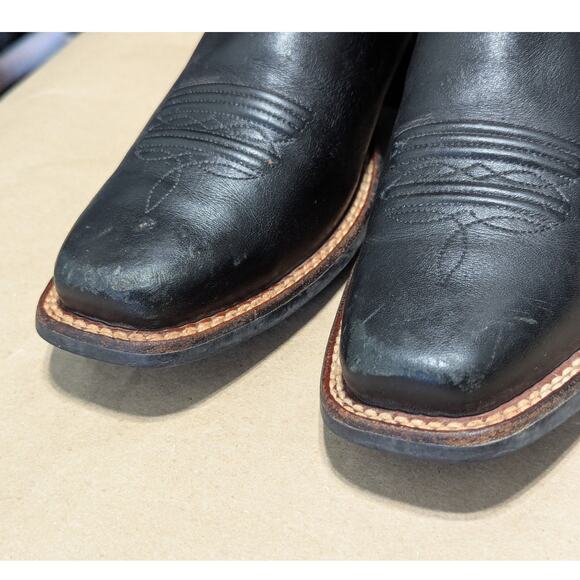 Ariat Legend Square Toe Leather Cowboy Boots Embrodiered Western Cowgirl Womens - Picture 10 of 12